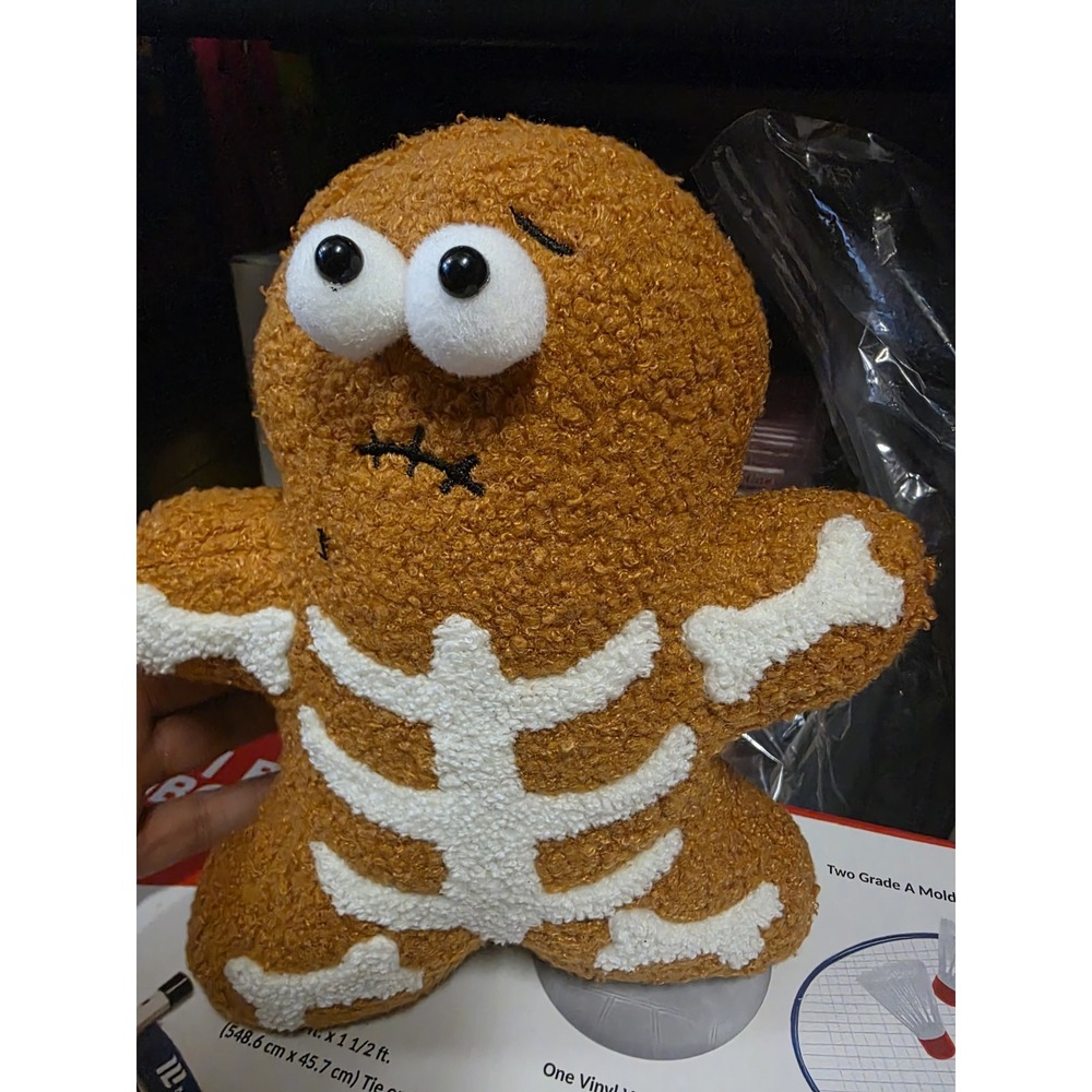 way to celebrate skeleton gingerbread cookie‎ plush